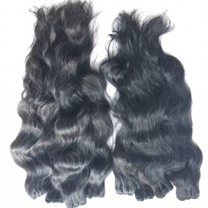 Offre exclusive du sud de l'Inde Temple Remy Extensions de cheveux humains vierges naturels Produits de vente chaude avec expédition DHL - Product Image 5