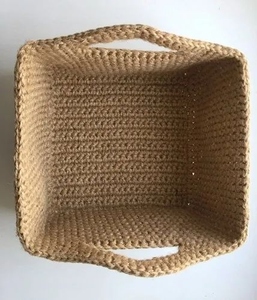 Bolsa de Yute natural hecha a mano de alta calidad, bolsa de mano reutilizable, bolso de moda duradero hecho en La India para compras y regalos - Product Image 3