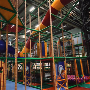 Trẻ Em Lớn Sân Chơi Trong Nhà Mê Cung Ninja Trẻ Em Trong Nhà Trẻ Em Sân Chơi Thiết Bị Tốt Lớn Trượt Đu Các Nhà Sản Xuất - Product Image 2