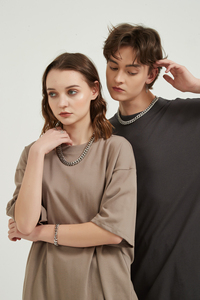 เสื้อยืดผ้าฝ้าย100% หนาสำหรับผู้ชายเสื้อยืดโอเวอร์ไซซ์230แกรมสำหรับผู้ชาย - Product Image 3