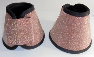 Bota de campana de caballo con purpurina más vendida, diseño interior de neopreno de herraduras fabricadas en la India, cuidado de caballos - Product Image 6