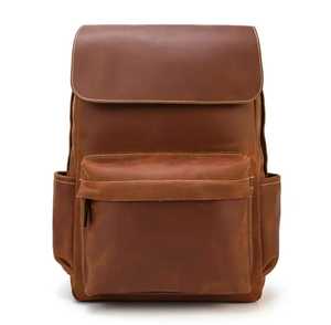 custom made in simple pattern light brown <b>coloured</b> hand tooled leather <b>bags</b> ideal for fashion accessory stores for resale - Product Image 6