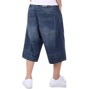 Jeans pour hommes, jorts, coupe régulière, shorts mi-longs pour hommes, usage quotidien en été, jeans pour hommes, jorts, shorts décontractés confortables - Product Image 6