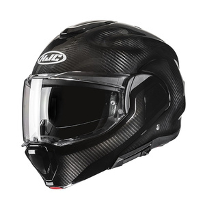 Casco Modular HJC F100 de Carbono para Motocicletas y Motocross, Cierre Rápido, Doble Visera, Diseño Predator, Nuevo, Carcasa de PC - Product Image 1