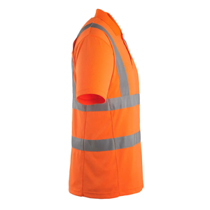 Polos de trabajo de seguridad en construcción de carreteras de alta visibilidad para hombres, camisa de trabajo reflectante, polos de manga corta para trabajo de tráfico - Product Image 3