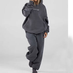 550 GSM haute qualité 100% coton polaire surdimensionné unisexe écologique coupe-vent sweats à capuche pour hommes femmes sweats épais - Product Image 2