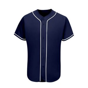 Camiseta de Béisbol Personalizada con Logotipo 100% Poliéster para Hombre, Ropa Deportiva de Secado Rápido, Transpirable, Tallas Grandes, Uniforme de Equipo - Product Image 3