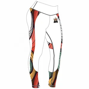 Wholesale Custom Sports Workout Yoga Pants Leggings For Women Sublimated Leggings