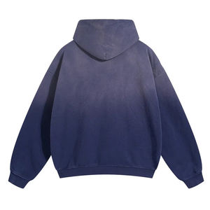 Servicio OEM/ODM, Sudadera con Capucha Estilo Vintage Lavada al Ácido para Hombre, Logotipo Personalizado, Corte Regular, Otoño, Color Personalizado - Product Image 2