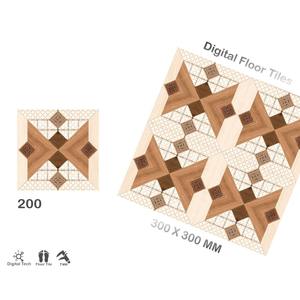 กระเบื้องเซรามิคพื้นเคลือบดิจิตอลขนาด300x300มม. สำหรับล็อบบี้ผลิตจากสินค้าใหม่ - Product Image 2