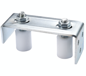 Mạ Kẽm Trượt Cổng Bánh Xe Nylon Con Lăn Hướng Dẫn Với Khung - Product Image 5