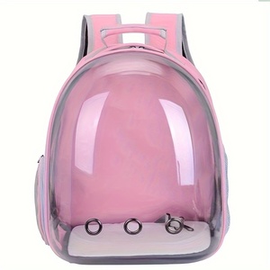 Mochila para transportar animais de estimação, bolsa para gatos, bolsa portátil transparente para animais de estimação, mochila respirável para sair, espaçoso - Product Image 4