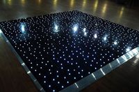 Piste de danse lumineuse avec contrôleur DMX