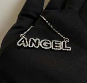 Iniciales Colgante de diamantes Iced Hip Hop Colgante de nombre personalizado en VVS Cortado Diamantes redondos en plata 925 Colgante inicial en negrita - Product Image 1