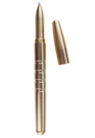Stylo à bille de luxe artisanal en aluminium Art Déco, en métal massif, pour bureau, cadeau d'affaires exécutif