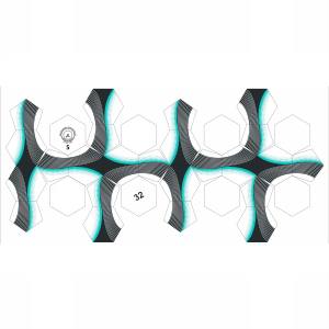 Balón de Fútbol Profesional de Alta Calidad, Tamaño 5, Ligero, Híbrido, para Entrenamiento en Interiores y Exteriores, para Uso en Césped - Product Image 3