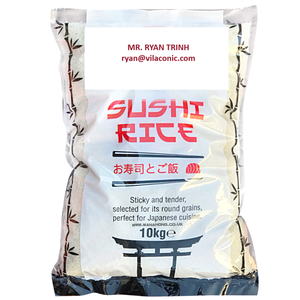JAPONICA Jasmine Riz à sushi à grain court Riz konjac blanc doux Exportateur basmati pour l'alimentation japonaise au détail Vietnam - Product Image 2