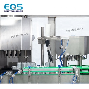 ماكينة ملء وتعليب البيرة، خط إنتاج وصنع علب صفيح الألومنيوم بيري حجم صغير 330 مل 300BPH بسعر المصنع - Product Image 5