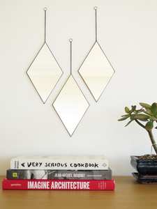 <b>Wall</b> Decor <b>Mirror</b>, Decorative <b>Mirrors</b>, <b>Mirror</b> <b>Wall</b> Art, Trendy <b>Mirrors</b>, <b>Hanging</b> <b>Mirrors</b>, Geometric <b>Wall</b> Decoration, - Product Image 6