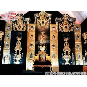 Indo Westernตกแต่งเวทีจัดงานแต่งงานทอโรโตงานแต่งงานGrand Modern Decorชุดมุสลิมตกแต่งงานแต่งงานIdea Stage - Product Image 1