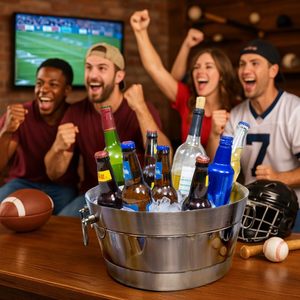 Cổ điển kim loại rượu vang mát cho nhà Bar lạnh nhu cầu Crafted với lý tưởng cho sử dụng hàng ngày trong các hộ gia đình & nhà hàng ở tỷ lệ số lượng lớn - Product Image 4