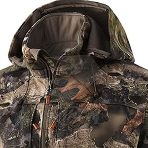 Meilleur prix Vestes de chasse d'hiver pour adultes sur mesure Nouveau design avec des caractéristiques coupe-vent respirantes et imperméables Fabriquées en matériau Cordura - Product Image 3