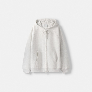 New Style <b>Lightweight</b> Zipper Style <b>Women</b> Hoodies OEM Services Casual Streetwear Hooded <b>Sweatshirt</b> Pockets 100% Cotton Fleece - Product Image 6