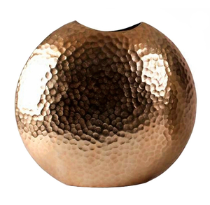 Wholesale <b>Unique</b> Small Brass Antique Flower <b>Vases</b> Decorative Designer Table Top Pots Indoor Decoration - Product Image 4