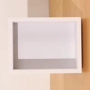 Cadre Photo Blanc Deep Art Cadre Photo Boîte Fleur Séchée Feuilles Bois Ombre Boîte Photo Cadre - Product Image 3