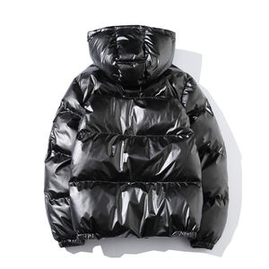 Chaqueta Acolchada Impermeable con Cuello Alto para Hombre, Estilo Informal, para Invierno, Resistente al Agua - Product Image 3