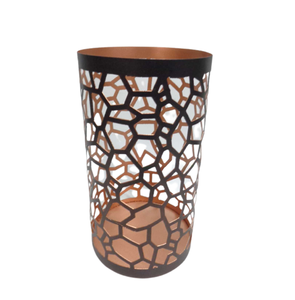 Soporte votivo de hierro de diseño tradicional, iluminación para decoración del hogar, decoración navideña, portavelas para hecho a mano, personalizado - Product Image 1