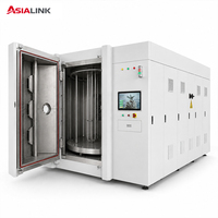 Machine de revêtement PVD contrôlée par PLC AsiaLink, système de placage ionique multi-arc sous vide poussé, cycle de revêtement rapide pour outils de coupe