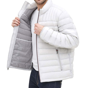Customizable Men's <b>Winter</b> <b>Waterproof</b> <b>Jacket</b> Warm Thick Puffer with Stand Collar and Customized Logo for Outdoor Sports - Product Image 4