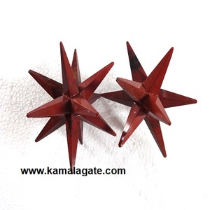 Labrodolite 12-Point Piedra preciosa natural tallada Merkaba Estrellas Piedra semipreciosa Artesanía para curar Estrella de cristal para la venta - Product Image 5