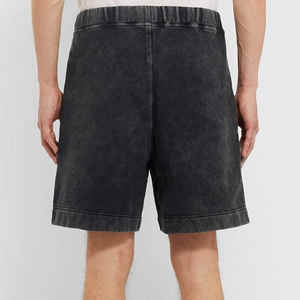 กางเกงขาสั้นเบอร์มิวด้าผู้ชายรุ่นคัสตอม 2025 ผ้าฝ้ายเนื้อแน่น สวมใส่สบาย เป็นมิตรกับสิ่งแวดล้อม ระบายอากาศได้ดี สไตล์วินเทจ เอวกลาง มีเชือกผูก - Product Image 4