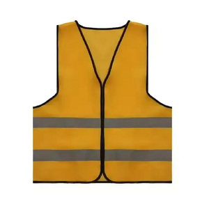 เสื้อกั๊กนิรภัยโพลีเอสเตอร์เกรดพรีเมี่ยมที่สามารถปรับแต่งได้ ANSI Class 1 EN ISO 20471 Class 2ทนทานมองเห็นได้ชัดเจนสะท้อนแสงได้ - Product Image 2