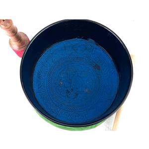 Cuenco de aluminio para cantar, forma redonda, oración religiosa, Yoga, meditación, cuenco tibetano para cantar, cuencos de Buda de calidad de exportación - Product Image 2