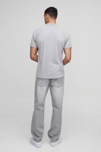 Camiseta Polo para Hombre, Nueva, de Moda, Fabricada en Fábrica, de Alta Calidad, Transpirable, Color Gris Jaspeado, Algodón PK, Ropa Casual - Product Image 5