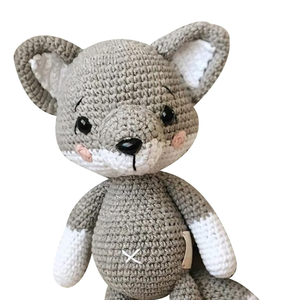 Jouet en peluche Amigurumi fait à la main poupée tricotée au crochet pour filles et garçons animaux en peluche OEM fabriqués au Vietnam - Product Image 4