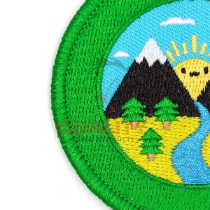 Hot Sale High Quality Embroidered Patches With All Sizes Available New Style Durable Fabric Embroidered Patches in Low Price - Product Image 4
