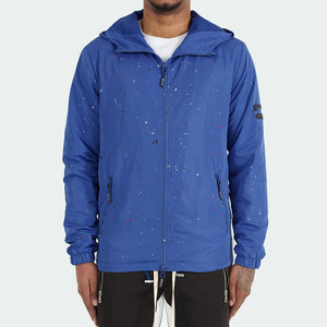 Veste coupe-vent imperméable surdimensionnée pour homme, pull à capuche et demi-fermeture éclair, support avant de football, teint en tissu solide pour l'hiver - Product Image 6
