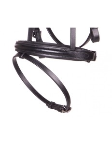 La bride a une belle bande de front légèrement incurvée avec de petits strass - Product Image 2