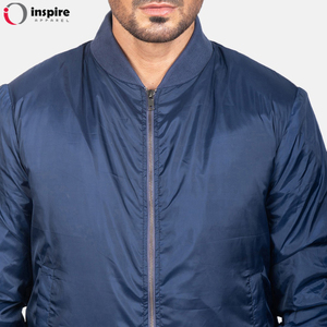 Dernier style de mode personnalisé de haute qualité en nylon imperméable pour hommes, blouson bombardier de vol ma 1 pour hommes - Product Image 5