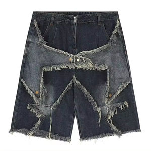 Vente en gros 2024 respirant léger lavage à l'acide Shorts fabricant personnalisé lavé hommes été coton Vintage lavage à l'acide oem - Product Image 1