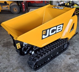 Mini-dumper JCB 4 tonnes, chargeur sur chenilles 4x4, remorque compacte pour travaux de construction et utilisation agricole. - Product Image 2