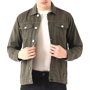 Chaqueta Vaquera Casual para Hombre - Chaqueta de Mezclilla Cómoda Perfecta para Atuendos Casuales y Actividades al Aire Libre Hecha en Pakistán de Alta Calidad - Product Image 1