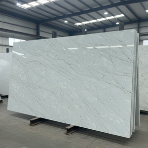 Panneau artificiel <span class=keywords><strong>effet</strong></span> marbre vert <span class=keywords><strong>sauge</strong></span> moderne en gros, grande dalle pour plan de travail, sol, îlot de cuisine, dessus de meuble de salle de bain, intérieur 5 - Product Image 6