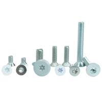 Vis Torx FINEFIX HARDWARE DIN 965, acier haute résistance, usinées avec précision, résistantes à la corrosion, tête fraisée plate, métriques