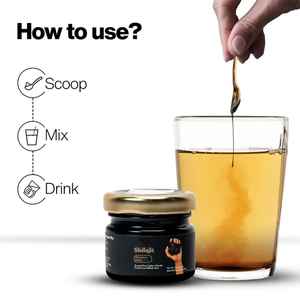 Himalayan shilajit เรซิ่นธรรมชาติ100% 80 + แร่ธาตุ70% สารสกัดจากกรดฟุลวิคเสริมสร้างภูมิคุ้มกัน - Product Image 4