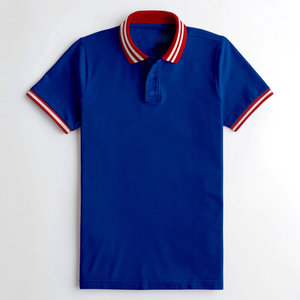 เสื้อโปโลสำหรับผู้ชายและผู้หญิง, เสื้อคอตตอนทรงพอดีตัวแห้งเร็วเสื้อยืดถักแบบลำลองขนาดพลัสไซส์ - Product Image 2